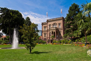 Freiburg Colombischlössle mit Park