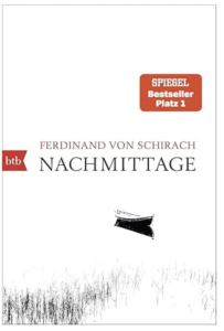 Das Cover des Buches mit einem weißen Hintergrund und mitten drin ein kleines Boot, das offenbar in einem See schaukelt